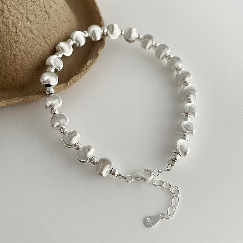 Women's Brushed Cat Eye Bead Bracelet