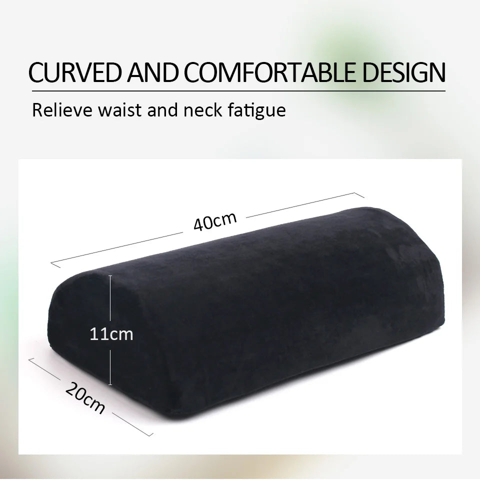 Professional Lash Pillow Neck Support Eyelash Pillow Soft Grafting Eyelashes Memory Foam Eyelash Extension Pillow Makeup Salon