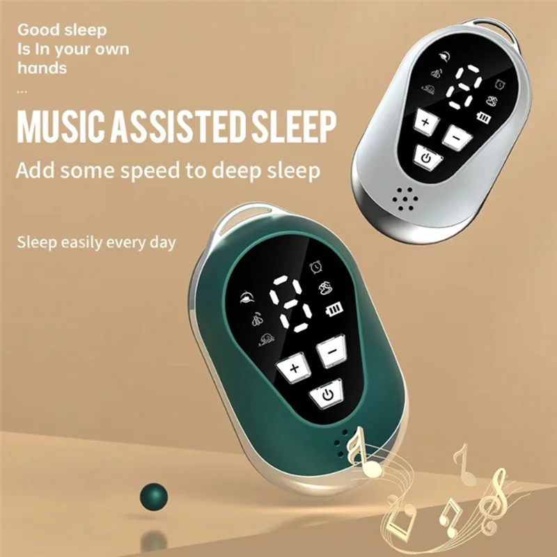 Handheld Sleep Aid With Music To Help Sleep, Relieve Insomnia, Stress Relieve Anxiety And Relax At Night,White Durableb87b