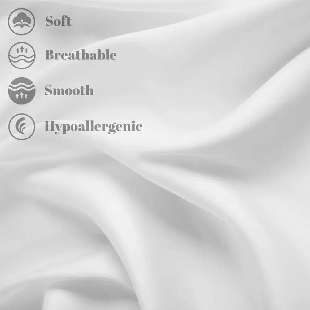 Pillowcase Silk Pillow Cover Silky Satin Hair Beauty Pillow case Comfortable Pillow Case Home Decor 51*66cm