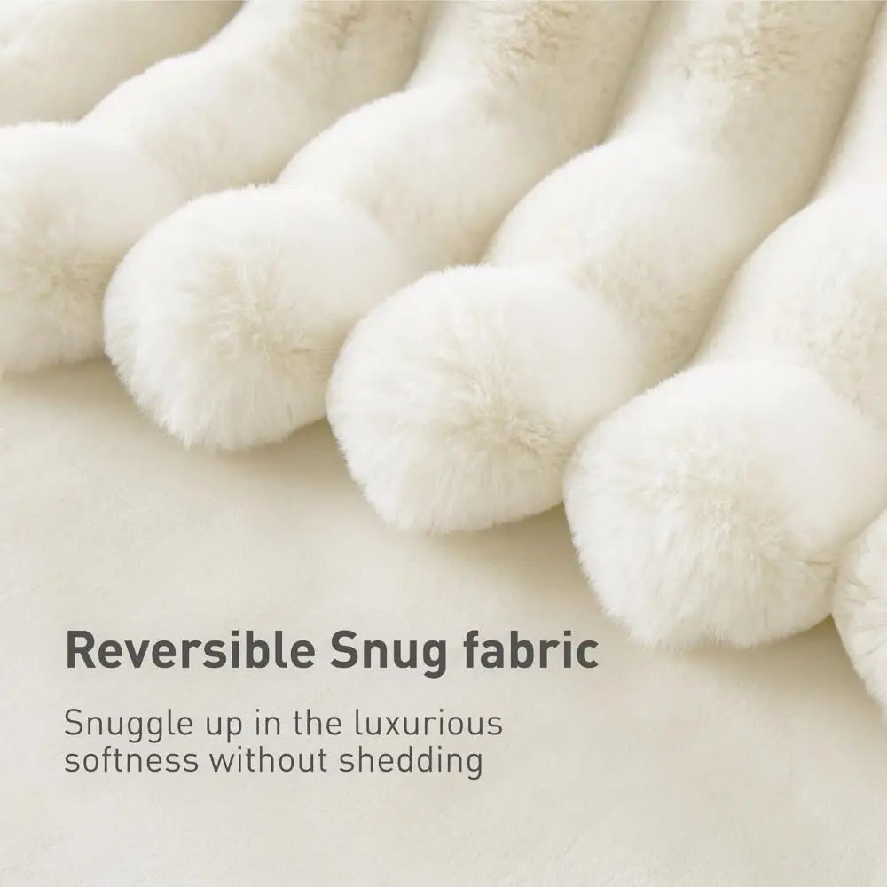 New Cotton Warm Blanket Spandex Solid Color Throw Blanket Double Sided Ultra Soft Plush Striped Blankets Home Office