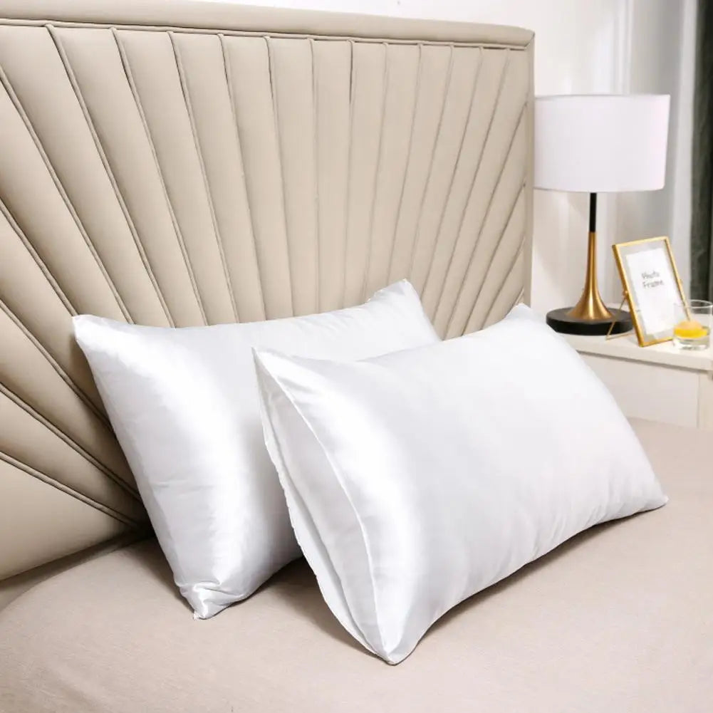 Pillowcase Silk Pillow Cover Silky Satin Hair Beauty Pillow case Comfortable Pillow Case Home Decor 51*66cm