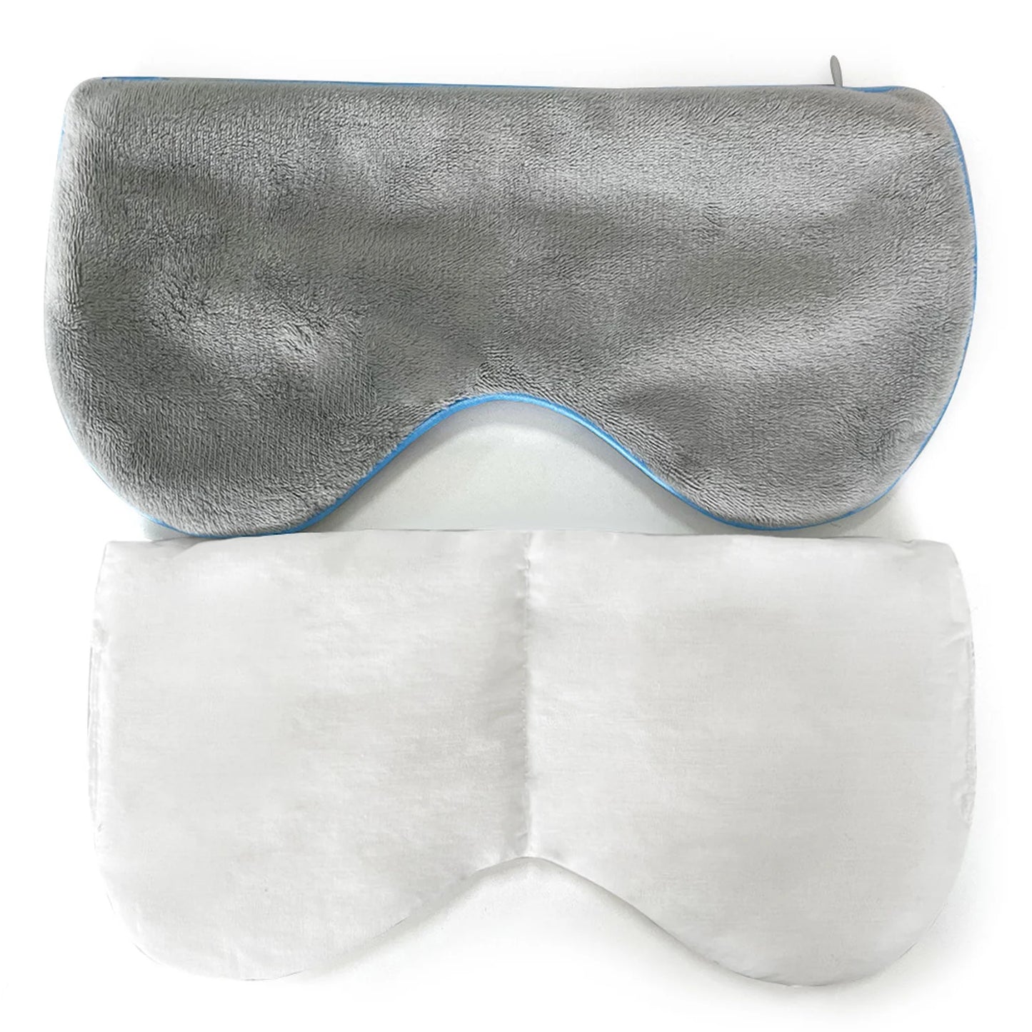 Weighted Eye Mask Cooling Sleep Mask Cold Eye Pillow with Weighted Beads & Adjustable Strap Pressure Relief Night Sleep Eye Mask