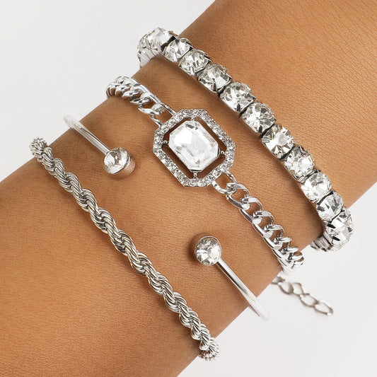 Vintage Personalized Twist Bracelet