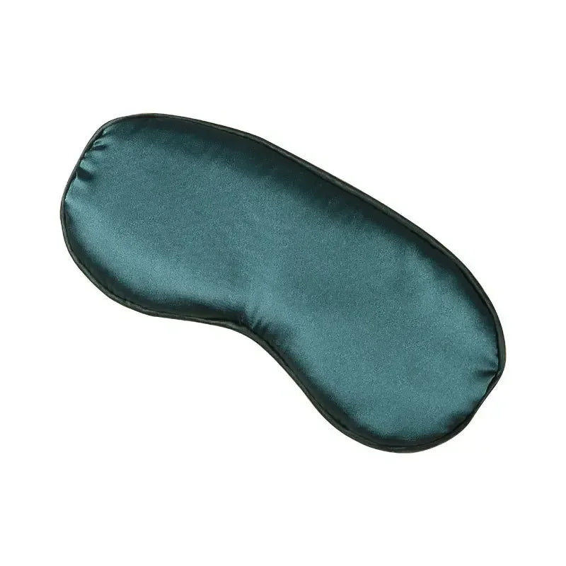 Eye Mask Silk Blackout Mask Office Sleep Double-sided  Mask To Relieve Fatigue Heating Eye Patch