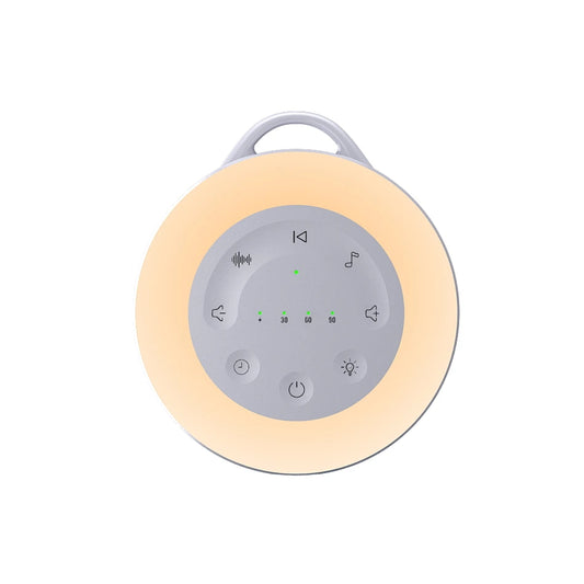 Portable White Noise Sound Machine For Baby 24 Soothing Natural Sounds White Noise Machine with Night Light