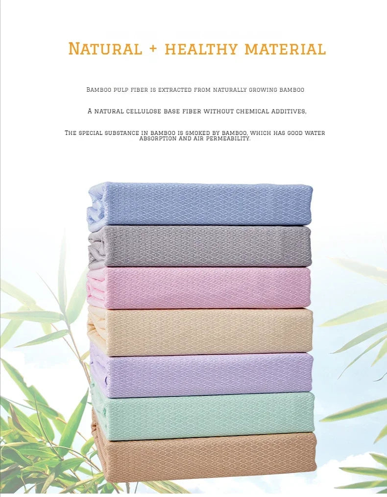 Summer cool blanket summer bamboo fiber ice silk cover blanket children's air conditioning blanket