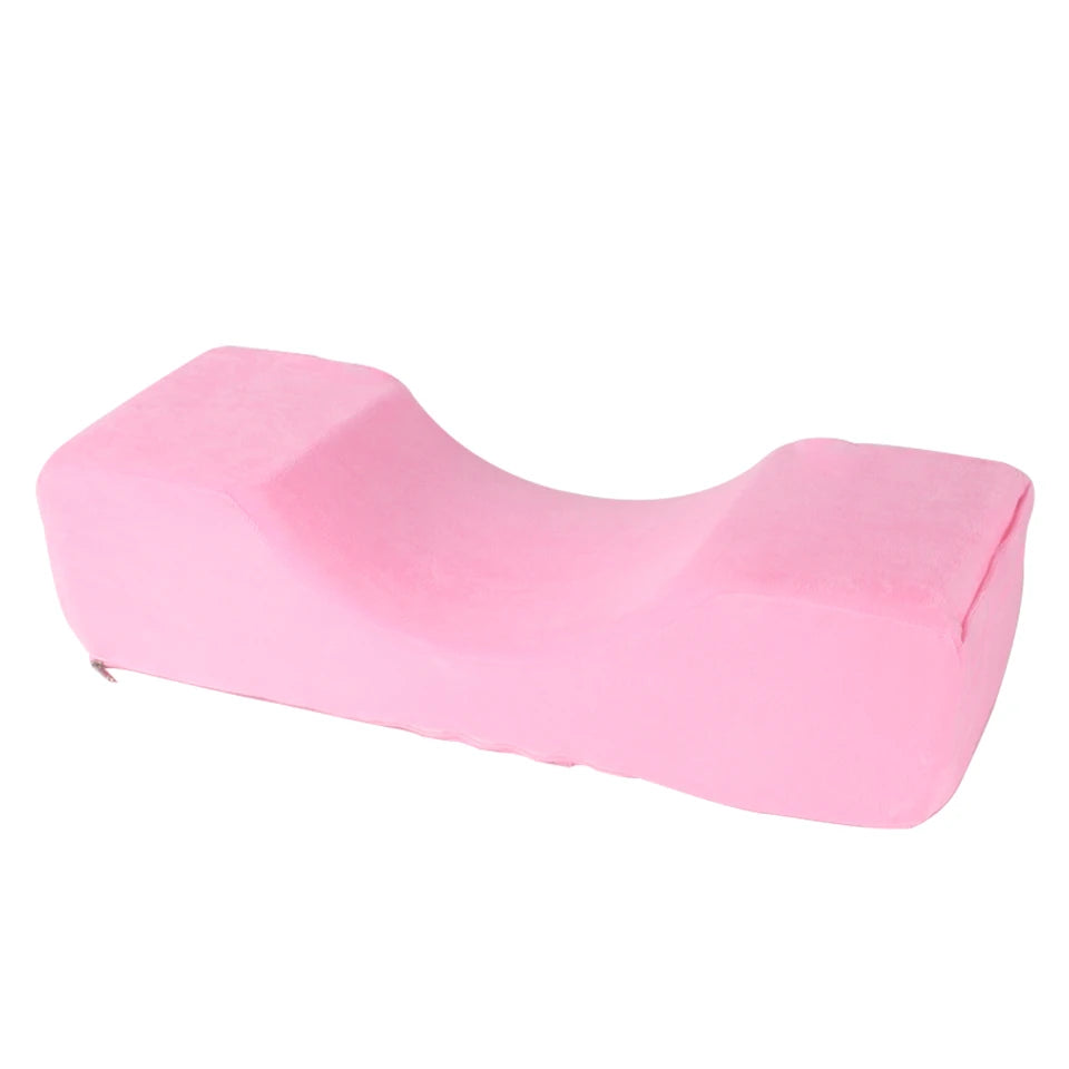 Professional Lash Pillow Neck Support Eyelash Pillow Soft Grafting Eyelashes Memory Foam Eyelash Extension Pillow Makeup Salon