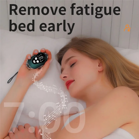 Handheld Sleep Aid With Music To Help Sleep, Relieve Insomnia, Stress Relieve Anxiety And Relax At Night,White Durableb87b