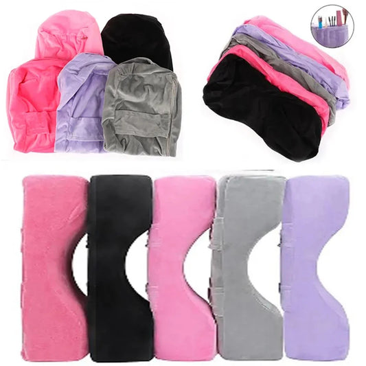 Professional Lash Pillow Neck Support Eyelash Pillow Soft Grafting Eyelashes Memory Foam Eyelash Extension Pillow Makeup Tools