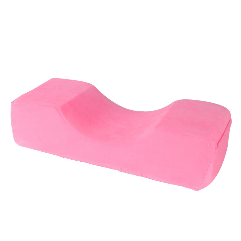 Professional Lash Pillow Neck Support Eyelash Pillow Soft Grafting Eyelashes Memory Foam Eyelash Extension Pillow Makeup Salon