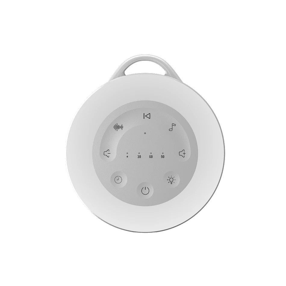 Portable White Noise Sound Machine For Baby 24 Soothing Natural Sounds White Noise Machine with Night Light
