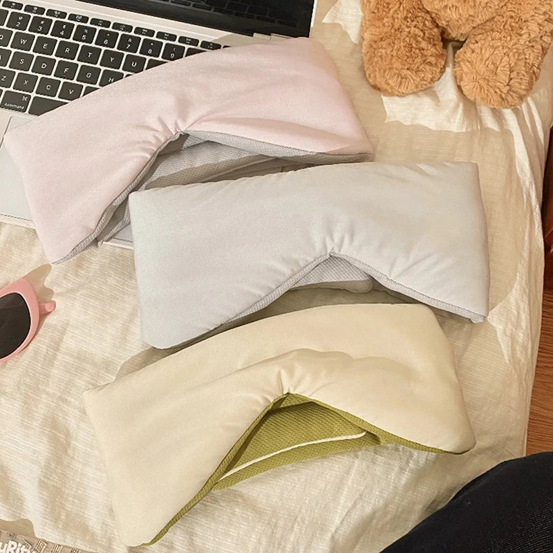 Weighted Eye Mask For Sleeping Light Blocking Gravity Eye Mask Gentle Pressure Sleep Eye Mask Blindfold Eyeshade Travel Relax