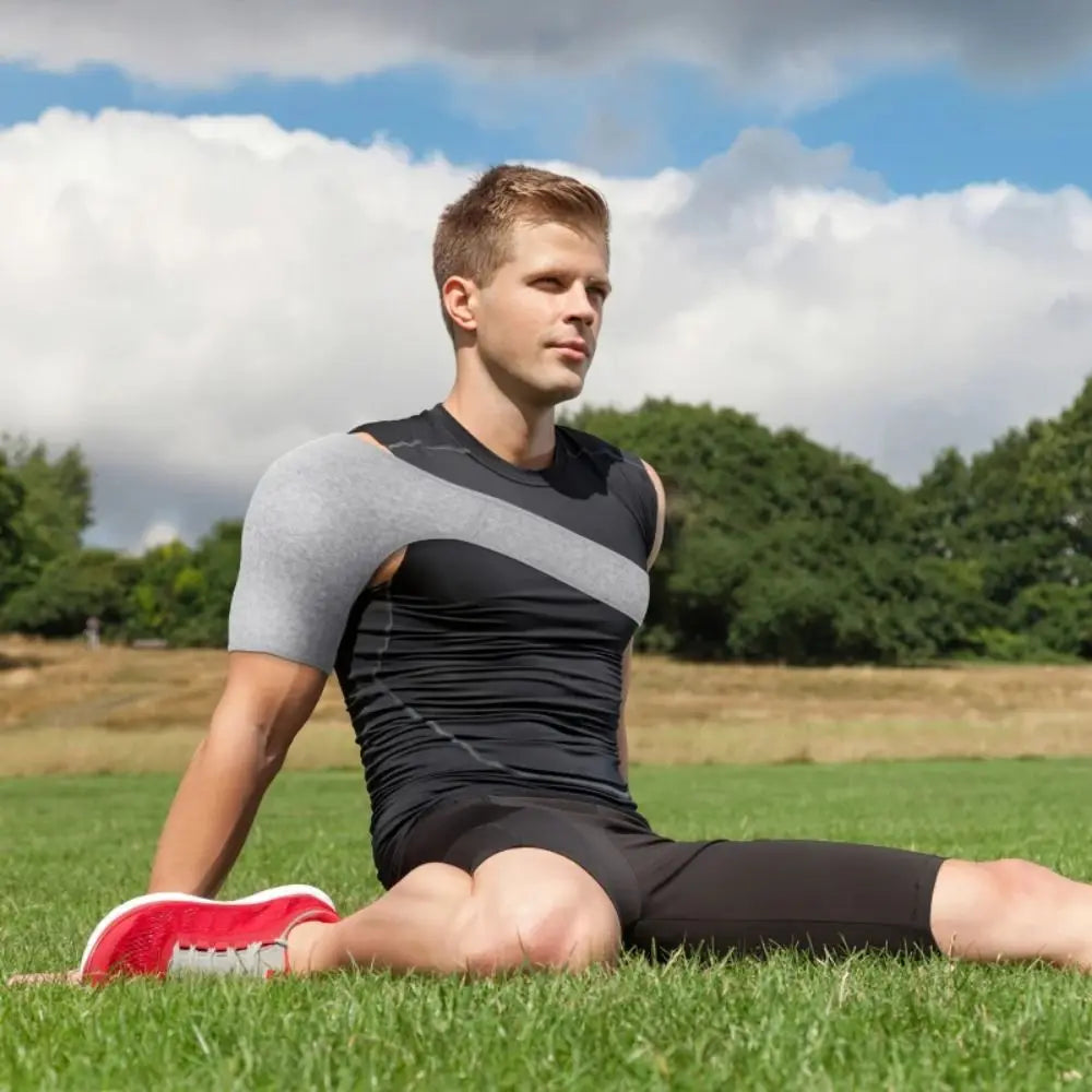 Breathable Shoulder Strap Support Retaining Straps Compression Sports Shoulder Protective S-XL Wrap Sleeve Shoulder Brace