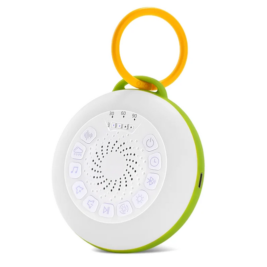 White Noise Machine With 11 White Noise Adjustable Night Light, Bluetooth Speaker,Timing Function Greenabht