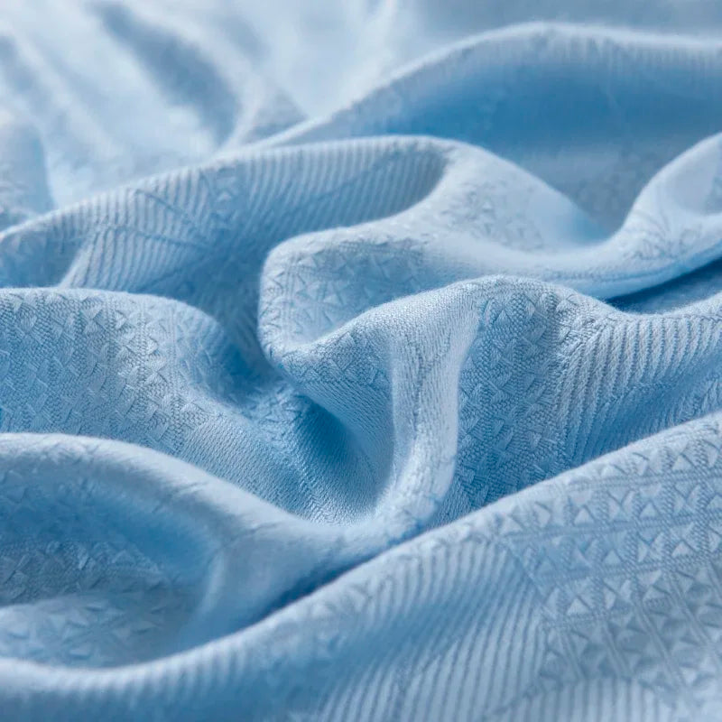100% Bamboo Fiber Cooling Blanket for Summer Duvet Pure Natural Plant Skin-friendly Comforter Soft Breathable Cool Quilt Durable