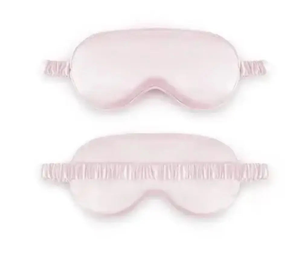 Sleep Eye Mask with Double-sided Imitation Silk Shading and Elastic Straps for Breathability