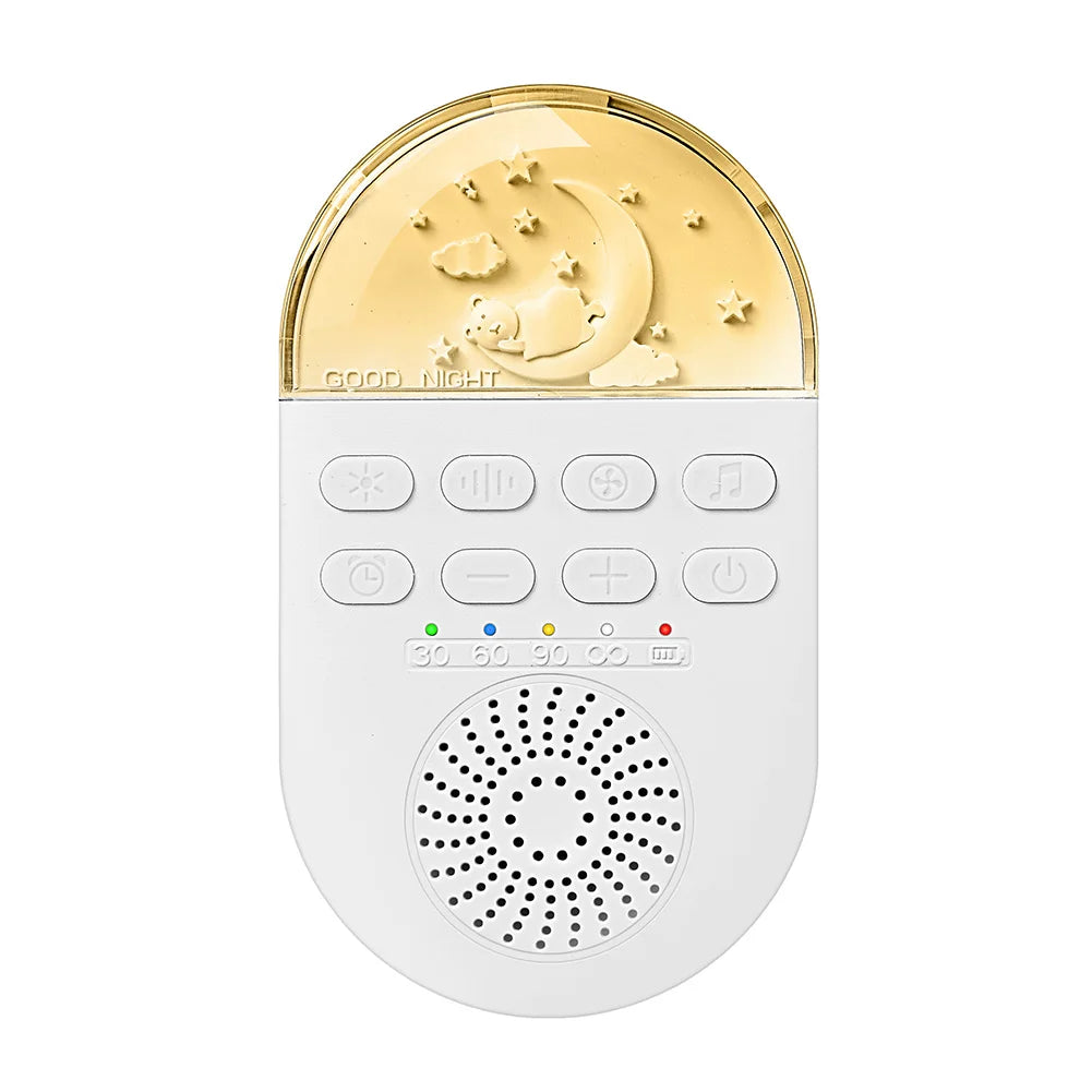 White Noise Machine Portable Baby White Noise Machine 24 Soothing Sounds Sleeping Relaxation Rechargeable for Home Travel